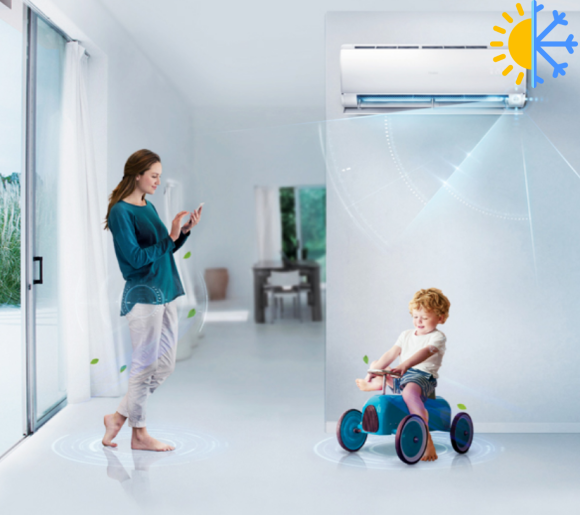 Haier FLEXIS Plus Match 1U25S2SM1FA White Matt Haier FLEXIS Plus Match 1U25S2SM1FA White Matt