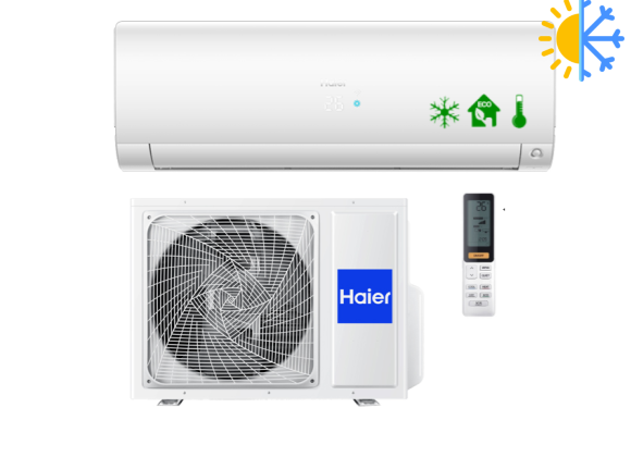 Haier FLEXIS Plus Match 1U25S2SM1FA White Matt Haier FLEXIS Plus Match 1U25S2SM1FA White Matt
