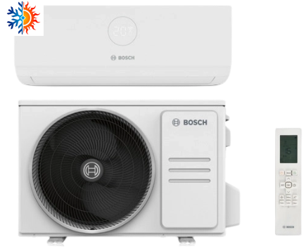 BOSCH CLIMATE 4000i, 9000 BTU, R32, A++/A++ BOSCH CLIMATE 4000i, 9000 BTU, R32, A++/A++