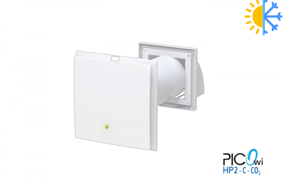 Рекуператор PICO HP2 100WI-C-CO2-COMFORT+CO2