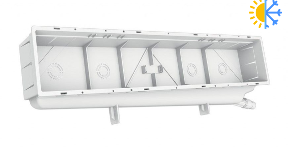 Cutie de instalare incasabila PROFESSIONAL-PLUS cu tava de condens pentru aer conditionat