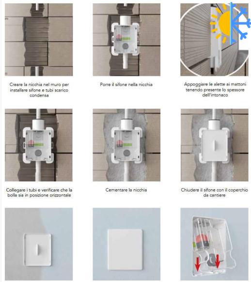 Сифон для конденсата с шариком Regio