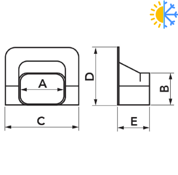 Terminatie dreapta EXCELLENS TA 60-EXC