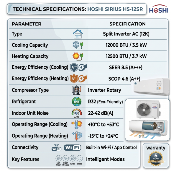 Hoshi Sirius HS-12SR