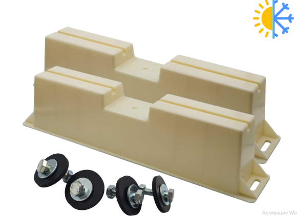 Bloc de fixare pe podea Pitagora  L365mm